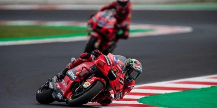 Pecco Bagnaia storms to win in the Grand Prix of San Marino and the Riviera di Rimini to secure his second consecutive victory in MotoGP
