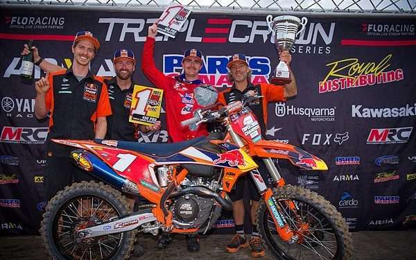 COLE THOMPSON SWEEPS ALL FOUR ROUNDS OF THE TRIPLE CROWN SX TOUR TO BECOME THE 2021 SX TOUR CHAMPION AND 2021 TRIPLE CROWN CHAMPION