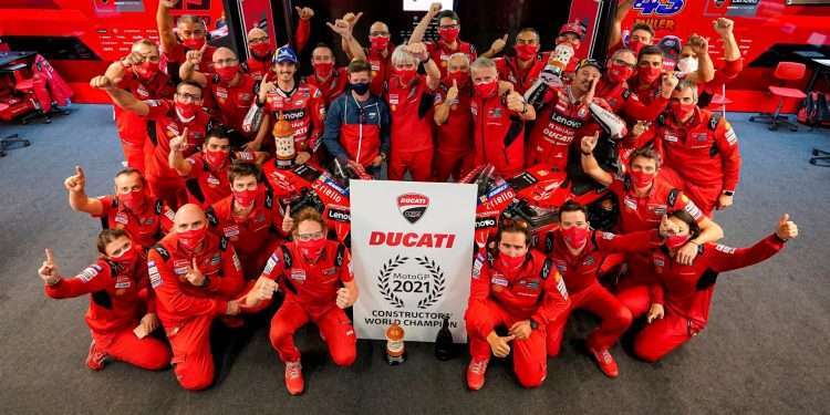 Ducati conquers its third MotoGP Constructors’ World Title