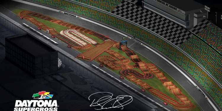 52nd Annual DAYTONA Supercross Course Unveiled