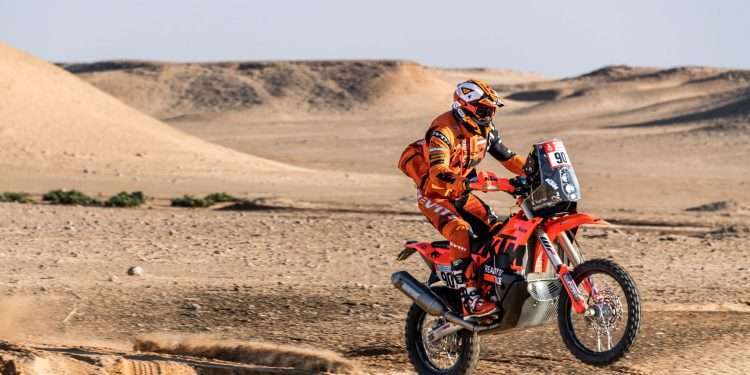 DANILO PETRUCCI THIRD FASTEST ON DAKAR RALLY STAGE FOUR