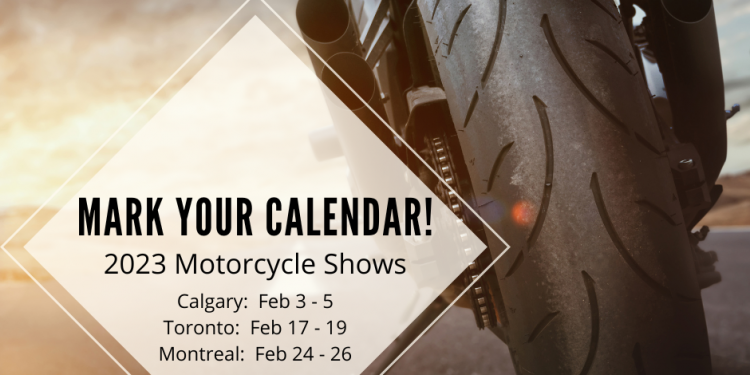 2023 Motorcycle Shows Announced