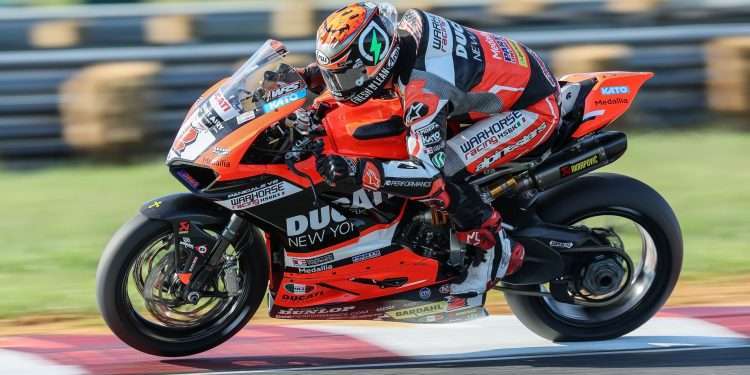 Herrin Tops Weekend With the 2022 MotoAmerica Supersport Championship
