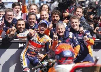 Marquez makes it 100 with podium return