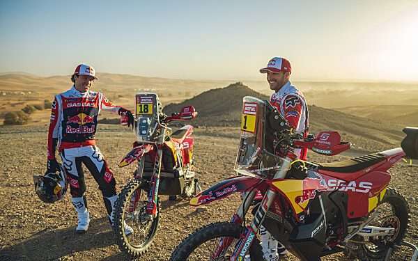 RED BULL GASGAS FACTORY RACING FIRED-UP FOR 2023 DAKAR RALLY!