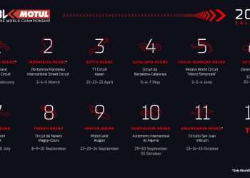 2023 WorldSBK calendar unveiled