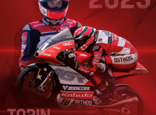 AGR TEAM CONFIRMS THE CONTINUITY OF TORIN COLLINS IN THE JUNIORGP NEXT SEASON