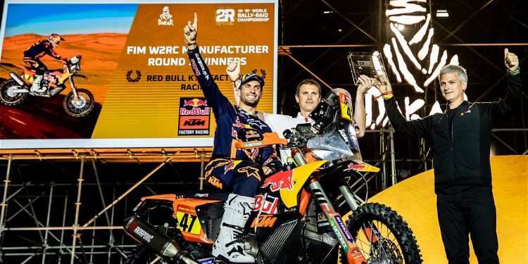 KTM CELEBRATES 19TH DAKAR RALLY TITLE WITH 2023 WINNER KEVIN BENAVIDES