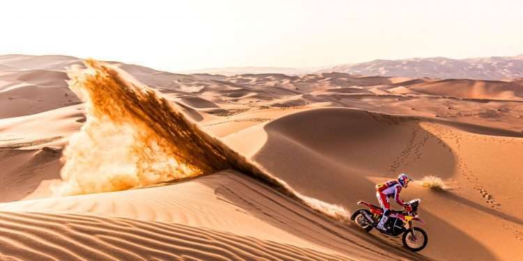 SECOND PLACE FOR SANDERS ON LEG ONE OF THE DAKAR RALLY MARATHON STAGE