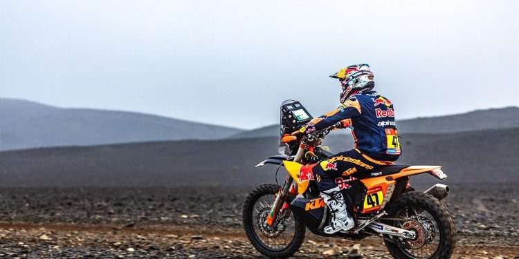 RED BULL KTM RIDERS LIE SECOND AND FOURTH OVERALL AS DAKAR REACHES HALFWAY POINT