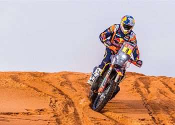 RUNNER-UP RESULT FOR TOBY PRICE ON STAGE NINE OF DAKAR RALLY