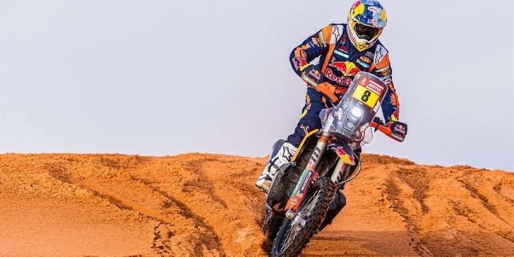 RUNNER-UP RESULT FOR TOBY PRICE ON STAGE NINE OF DAKAR RALLY