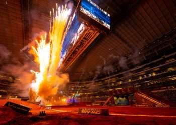 Cooper Webb Wins a Wild Night in Texas with Arlington Supercross Victory