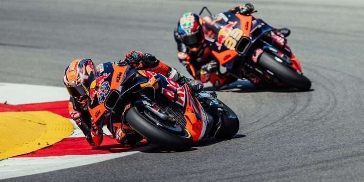 Red Bull KTM roam the top MotoGP positions at Portuguese Grand Prix