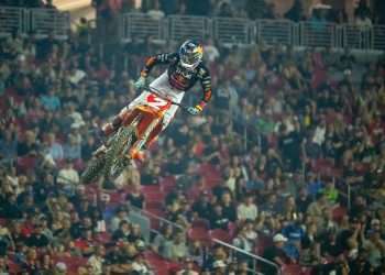 RED BULL KTM’S COOPER WEBB BATTLES TO FOURTH IN GLENDALE SUPERCROSS TRIPLE CROWN