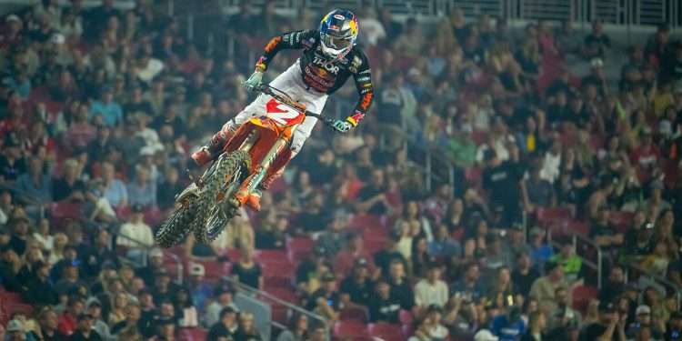 RED BULL KTM’S COOPER WEBB BATTLES TO FOURTH IN GLENDALE SUPERCROSS TRIPLE CROWN