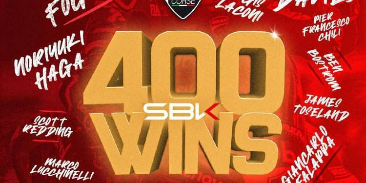 Ducati: 400 Victories in the Superbike World Championship
