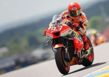 Marquez heads straight to Q2 on MotoGP return