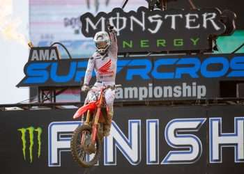 Chase Sexton Wins Nashville Supercross and Takes Over Second Place in Championship