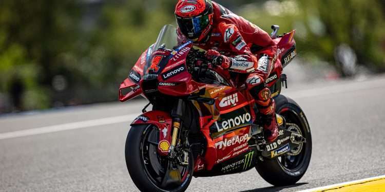 MotoGP: Bagnaia ends free practice for French GP at Le Mans in ninth place with Petrucci 19th