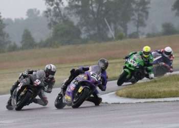 Dumas conquers crash-filled race two in mixed conditions at Grand Bend