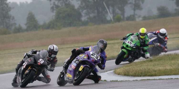 Dumas conquers crash-filled race two in mixed conditions at Grand Bend