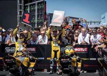 WorldSBK: Superb 1-2 for Bautista and Rinaldi in race 1 at Misano