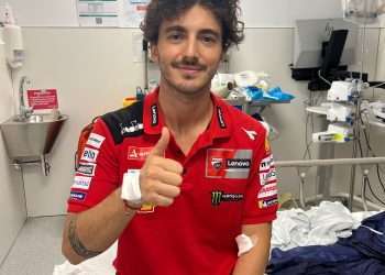 Bagnaia and Bastianini victims of two incidents on the opening lap in the Monster Energy GP of Catalunya.