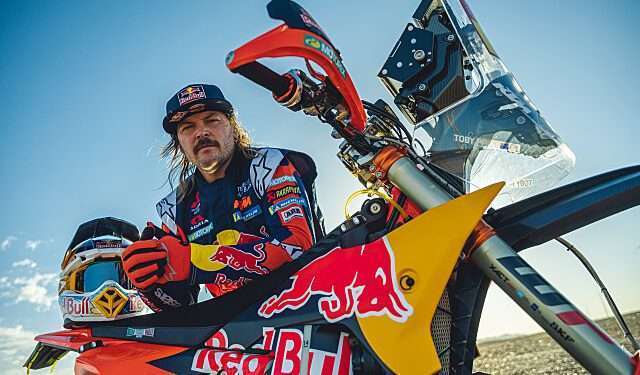 TOBY PRICE COMMITS TO 2024 DAKAR RALLY WITH RED BULL KTM