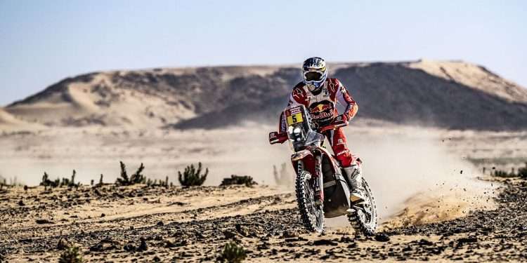 FIGHTING FOURTH FOR RED BULL GASGAS FACTORY RACING’S DANIEL SANDERS ON DAKAR STAGE FIVE