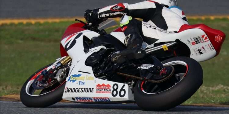 Young charges to ninth as five Canadians finish at Daytona 200