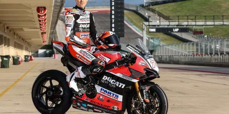 Warhorse HSBK Racing Ducati duo Josh Herrin and Loris Baz fired up for round one of the 2024 Steel Commander MotoAmerica Superbike Championship