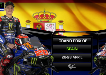 Monster Energy Yamaha MotoGP Set Up for Spanish GP Spectacle