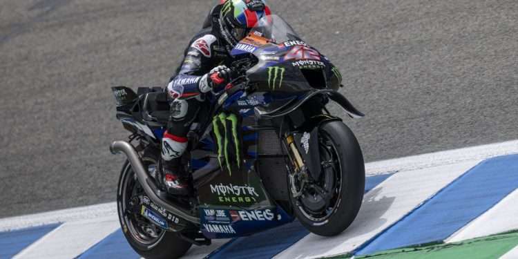 CHILLY START TO SPANISH GP FOR MONSTER ENERGY YAMAHA MOTOGP