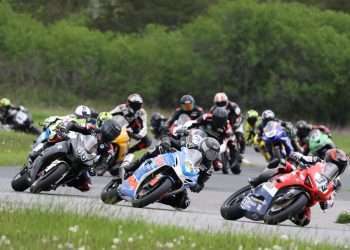 Young overcomes early battle to take debut Sport Bike win at CSBK opener in Shannonville