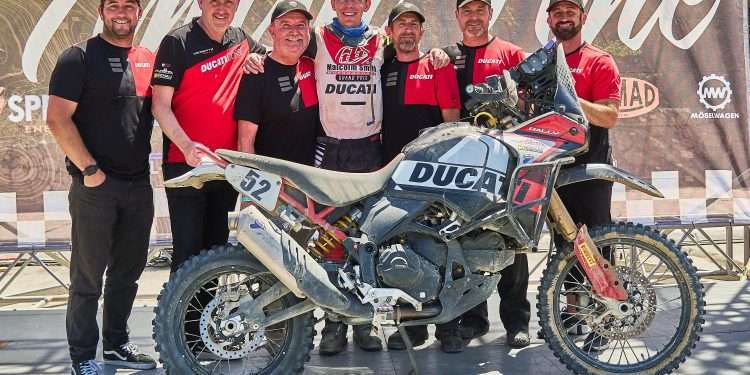 Ducati North America Celebrates Alexander Smith’s Remarkable Second-Place Finish in the NORRA Mexican 1000 Rally