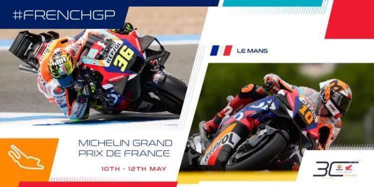Repsol Honda MotoGP: Mir and Marini back in the saddle for Le Mans