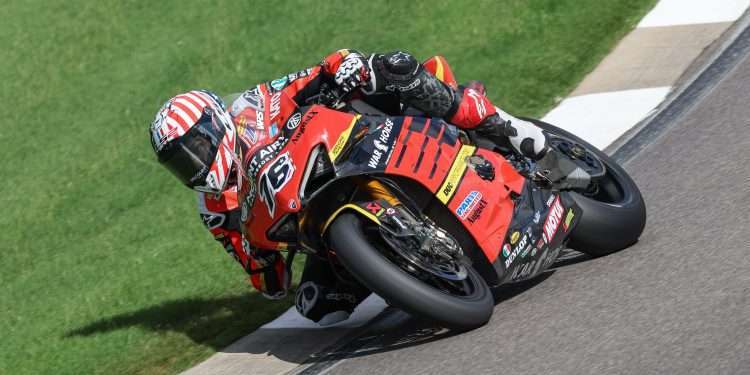 MotoAmerica: Warhorse HSBK Racing Ducati endure an action-packed weekend at Barber Motorsports Park