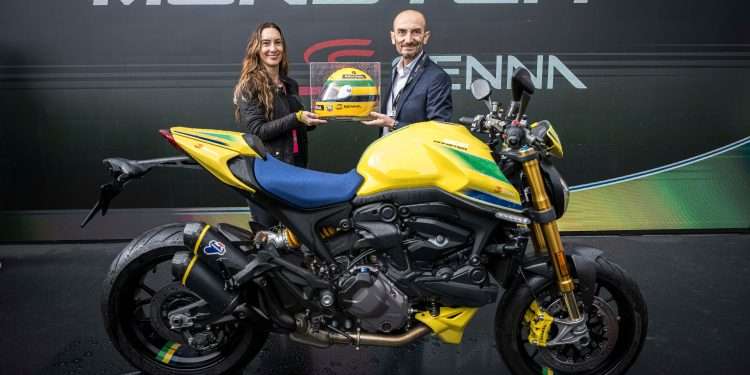 Ducati pays homage to Ayrton Senna with a collector’s limited edition Monster