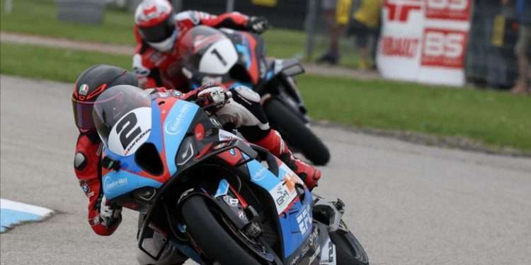 CSBK 2024: Guerin takes first career victory in wild Superbike race one at Grand Bend