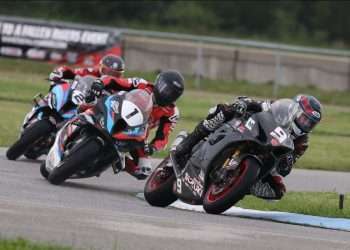 CSBK 2024: Daley doubles up with maiden Superbike win in wet race two at Grand Bend