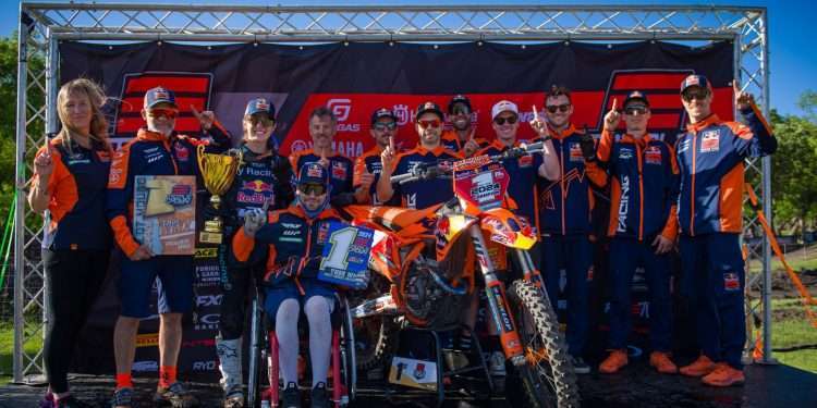 Triple Crown MX: JOSIAH NATZKE WINS 450 PRO AT PILOT MOUND AS EVE BRODEUR CLINCHES WMX WEST CROWN