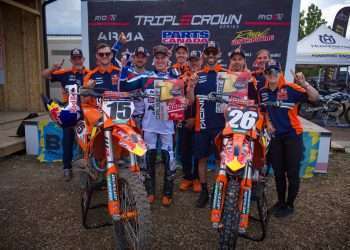 JESS PETTIS AND KAVEN BENOIT DELIVER KTM CANADA RED BULL RACE TEAM CALGARY TRIPLE CROWN VICTORIES