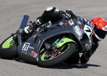 Collins tops CSBK test at Rocky Mountain Motorsports