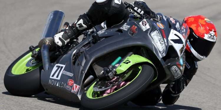Collins tops CSBK test at Rocky Mountain Motorsports
