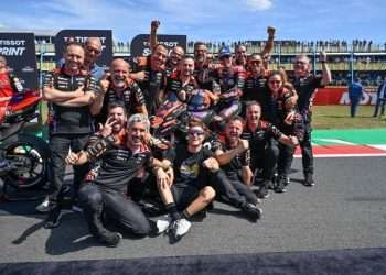 MotoGP Round 8: Aprilia Racing Saturday Sprint Race Report