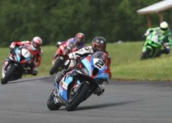 CSBK: Guerin’s gamble pays off with crucial race one win at AMP