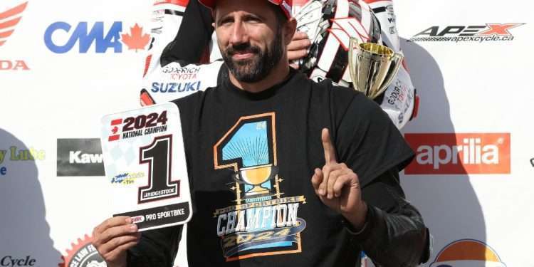 CSBK: Tremblay clinches Sport Bike championship as Daley wins race two in CTMP