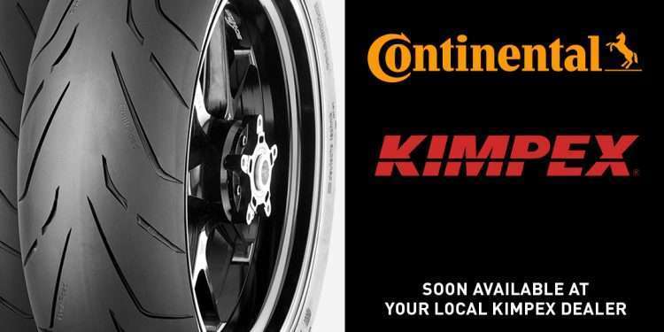 Kimpex joins forces with Continental to expand its Motorcycle Product Range