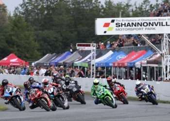 CSBK: Dumas fends off early attack to win Superbike race one at Shannonville
